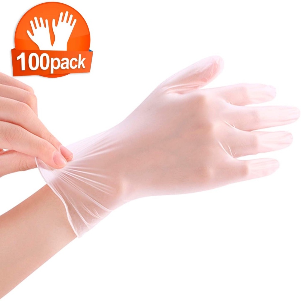 100 pair disposible gloves, M protect from germs